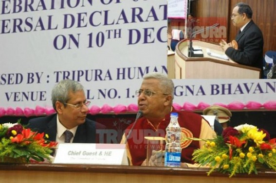 Tripura Governor slams Data Mohan Jamatia for his 'Terrorism-favored' speech :  â€˜...Why people, media are so sympathetic towards Terrorists ? Come out of hypocrisy in the name of Human Rightsâ€™  